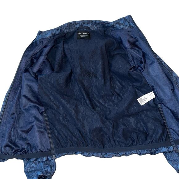Athleta Sightseer Lace Jacket Blue Size Small - Picture 13 of 13